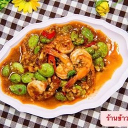 ผัดสะตอกุ้ง