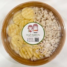 กล้วย และ เม็ดเดือย Homemade Yogurt