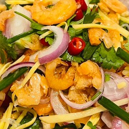 ยำกุ้งแห้ง