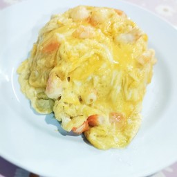 ข้าวไข่ข้นกุ้ง