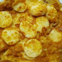 ข้าว + ไข่เจียว เต้าหู้ไข่