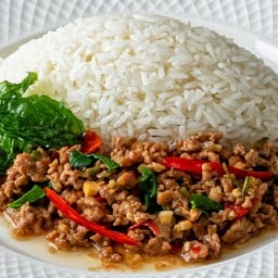 กระเพราห่อ รังสิต คลอง1