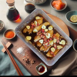 ข้าวหน้ากุ้ง กุ้งดอง&ม่อนดอง โคชูจัง