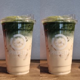 Promotion ชาเขียวมัทฉะลาเต้ 2 แก้ว