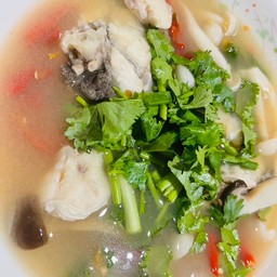 ต้มยำปลากระพง