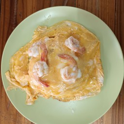 ข้าวใข่ข้นกุ้ง