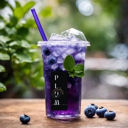 บลูเบอรี่โซดา (BLUEBERRY SODA 22oz)