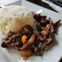 ข้าวเนื้อแดดเดียว