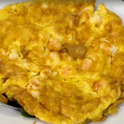 ไข่เจียวกุ้งสับ