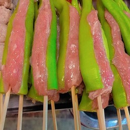 พริกหยวกยัดไส้หมูเด้ง