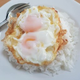 ข้าวหน้าไข่ดาว 2ฟอง