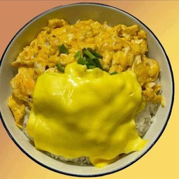 ข้าวไข่คนลาวาไม่รวมชีส 1 แผ่น