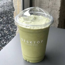 Green Tea With Milk Frappe.
