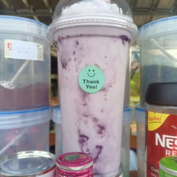 บลูเบอร์รี่นมสดปั่น