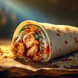 เบอร์ริโต้ chicken ไก่กรอบ สไตล์แม็กซิกัน