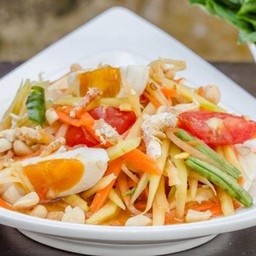 ตำไทย-ไข่เค็ม