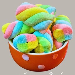 มาร์ชเมลโล่ชิ้นใหญ่-(ตรงนี้สำหรับแยกท็อปปิ้งนะคะ)