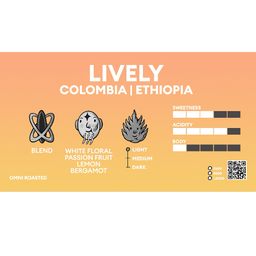 LIVELY BLEND | Colombia & Ethiopia