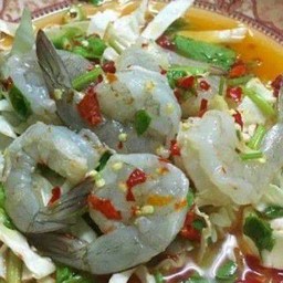 กุ้งแช่น้ำปลา