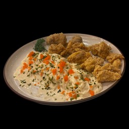 โซบะคาโบนาร่าไก่ทอด