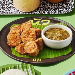 น้ำพริกหนุ่ม+ไส้อั่ว