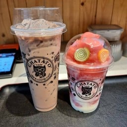 สตอเบอร์รี่โยเกิร์ตสมูทตี้