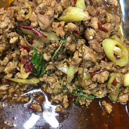 ข้าวกะเพราหมู+ไข่ดาว