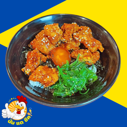 ข้าวไก่เกาหลีดับเบิ้ลสาหร่าย (ยกเลิกขายไข่ดองค่ะ)