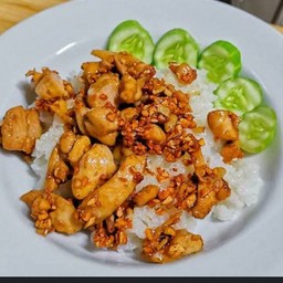 ข้าวไก่ทอด2กล่อง