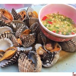 หอยแครงลวก