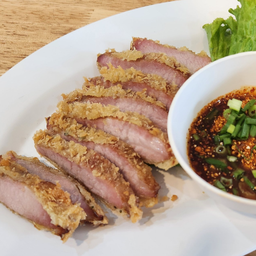 คอหมูทอด