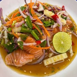 ยำนัวแซลมอน