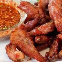 หมูแดดเดียวโบราณ(ของแทร่)