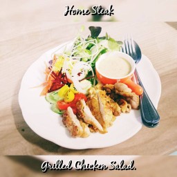 สลัดไก่ย่าง