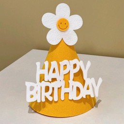 หมวกปาร์ตี้ดอกไม้เหลือง