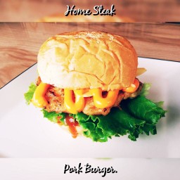 เบอร์เกอร์หมู