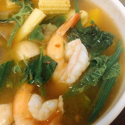 แกงเลียงกุ้ง