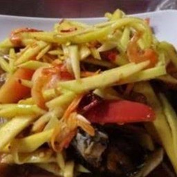 ตำมะม่วงปูไทย