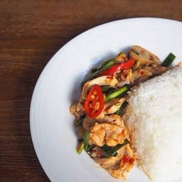 ข้าวราดผัดฉ่า