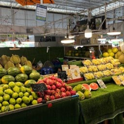 บัส&วุ้น ผลไม้ สาขาคลองสวน บางบ่อ ตลาดชุมชนกิตตินคร