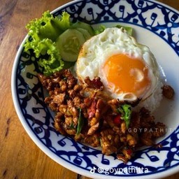 ข้าวกะเพรา-ไม่มีไข่