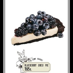 Blueberry Oreo Pie
