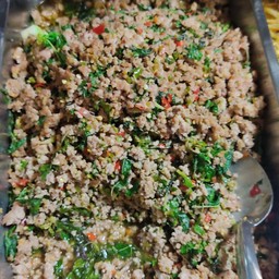 ผัดกะเพราหมูสับ