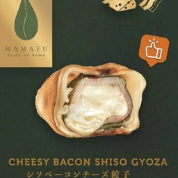 Cheesy bacon shiso gyoza  15ชิิ้นพร้อมทาน