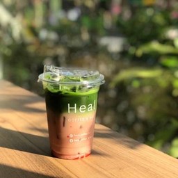 Strawberry Matcha Latte