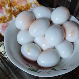 ไข่ต้มยางมะตูม(ไข่เป็ด)
