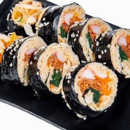 คิมบับไข่ม้วน  Egg Kimbap Roll