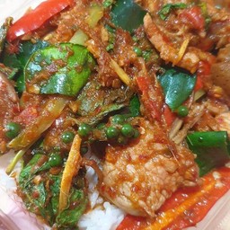 ผัดเผ็ดหมูป่า