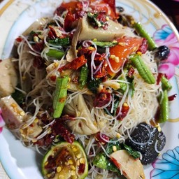 ตำเส้นหมี่