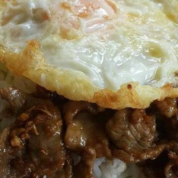 หมูหวานราดข้าว